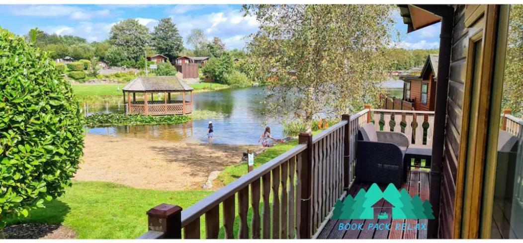4 Bed Luxury Lodge With Hot Tub Near Lake District Warton Eksteriør billede